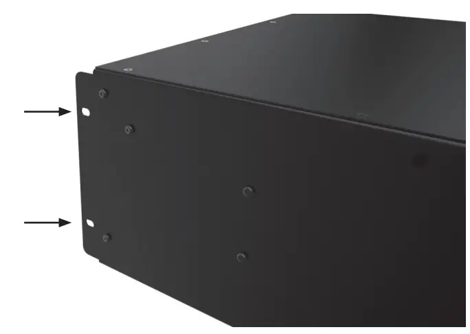 AtlasIED T112 TitanONE Smart Mainframe Power Amplifier Installation Guide - Installing the Unit into a Rack