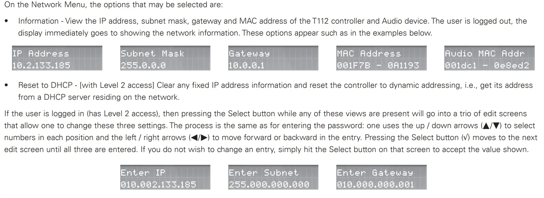 AtlasIED T112 TitanONE Smart Mainframe Power Amplifier Installation Guide - Network