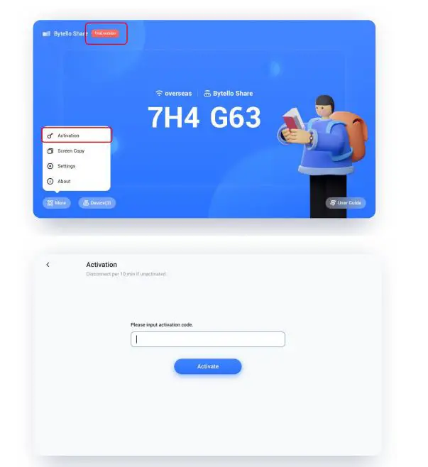 PREDIA Bytell Share 5.0 Apps 1