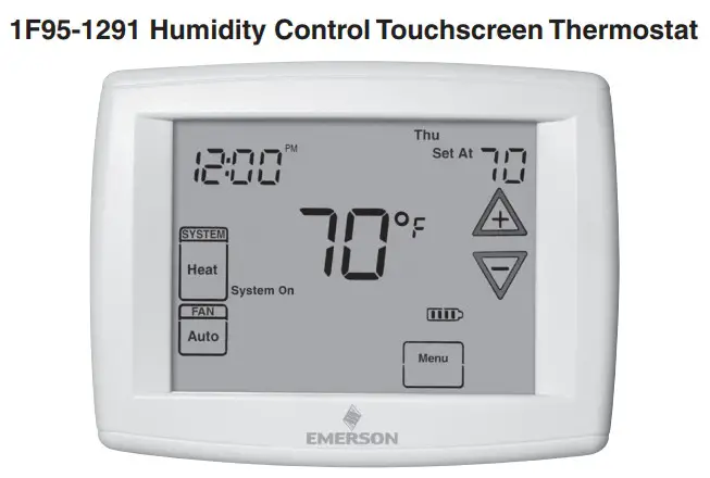 WHITE-RODGERS Blue Humidity Touchscreen