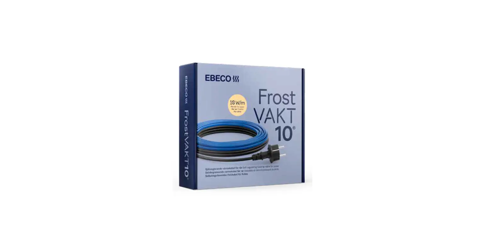 Ebeco Frostvakt 10 Defrost Cable Instruction Manual Ebeco Frostvakt 10 Defrost Cable Instruction Manual