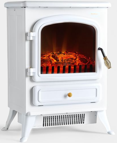 VonHaus 2514025 1850W White Stove Heater