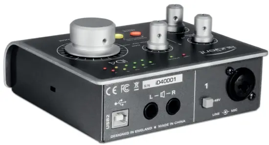 AUDIENT iD4 USB 2 in 2 out High Performance Audio Interface - fig2