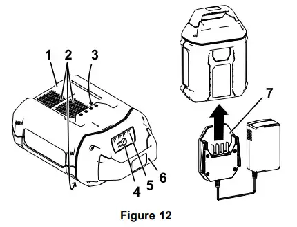 TORO 51831 Flex Force Power System 13 Inch or 15 Inch 60V MAX String Trimmer - Charging