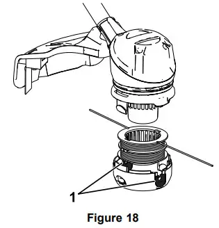 TORO 51831 Flex Force Power System 13 Inch or 15 Inch 60V MAX String Trimmer - Replacing the String 3