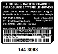 TORO 51831 Flex Force Power System 13 Inch or 15 Inch 60V MAX String Trimmer - SAFETY 2