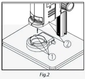 euromex MZ.5000 Digital Macrozoom User Manual - Fig. 2