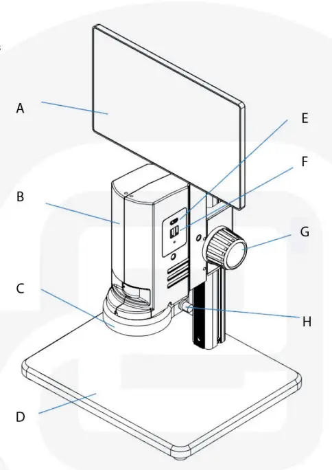 euromex MZ.5000 Digital Macrozoom User Manual - Product Overview