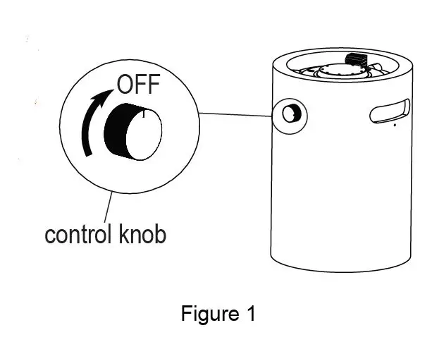 PHI VILLA E02GS036 10 in. W x 14 in. H Round Portable Tabletop Fire Pit FIG 2