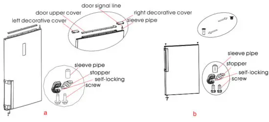Midea MDRB593FGE 435L Stainless Steel Combined Refrigerator - fig 20