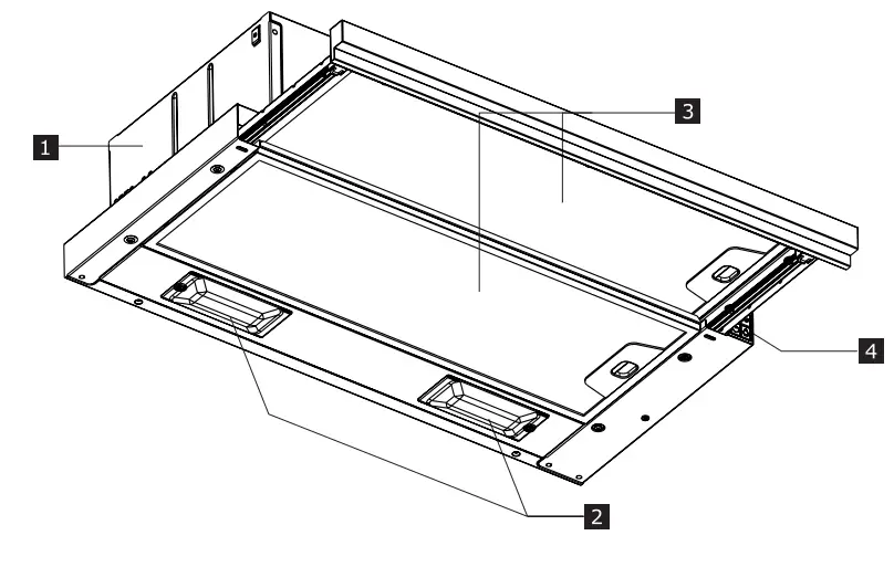 IKEA 503 939 67 UTDRAG Built In Kitchen Hood - Product description