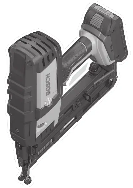 18V-64 GNH Professional Brushless Li-Ion Cordless 18V Nailer Nail Gun