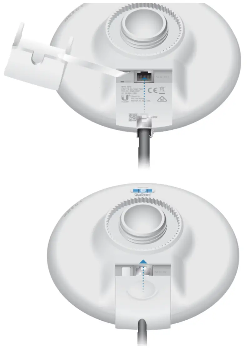 UBIQUITI GBE PLUS US Networks airMAX GigaBeam Plus 60 GHz Radio - Connecting Power1