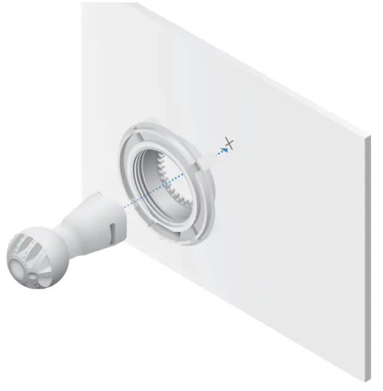 UBIQUITI GBE PLUS US Networks airMAX GigaBeam Plus 60 GHz Radio - Mounting4