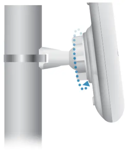 UBIQUITI GBE PLUS US Networks airMAX GigaBeam Plus 60 GHz Radio - Mounting7