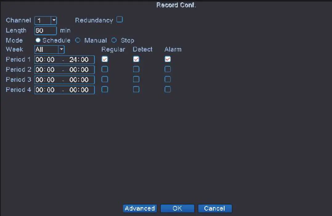 POE Network Video Recorder Surveillance 11