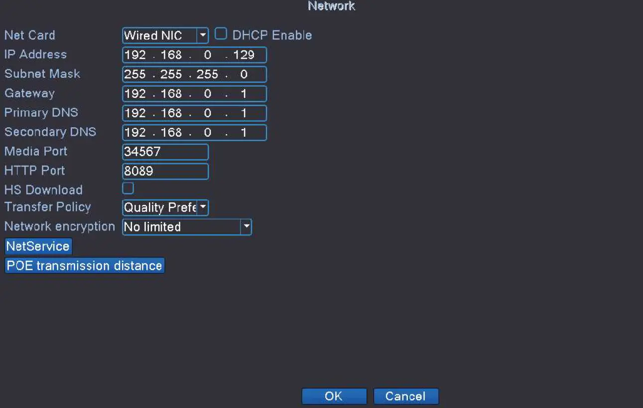 POE Network Video Recorder Surveillance 14
