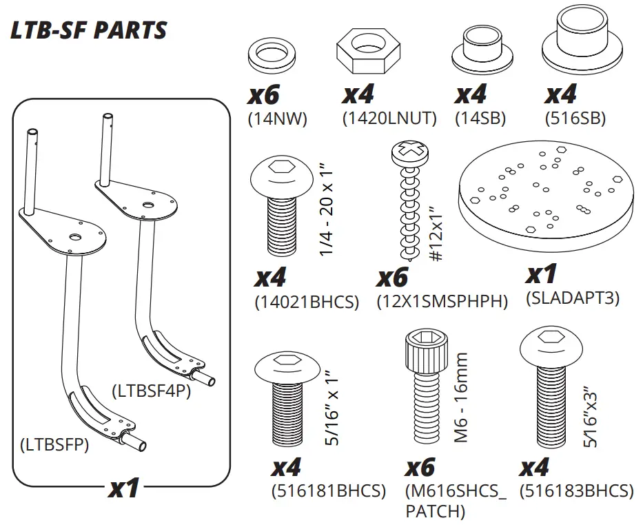 SEAVIEW LTBSF Modular Light Bar-fig1