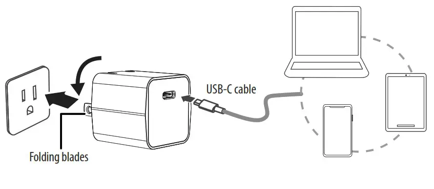 INSIGNIA NS PW330C1W22 Wall Charger - FEATURES 1