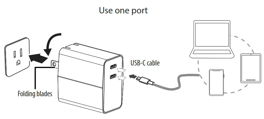 INSIGNIA NS PW330C1W22 Wall Charger - FEATURES 2