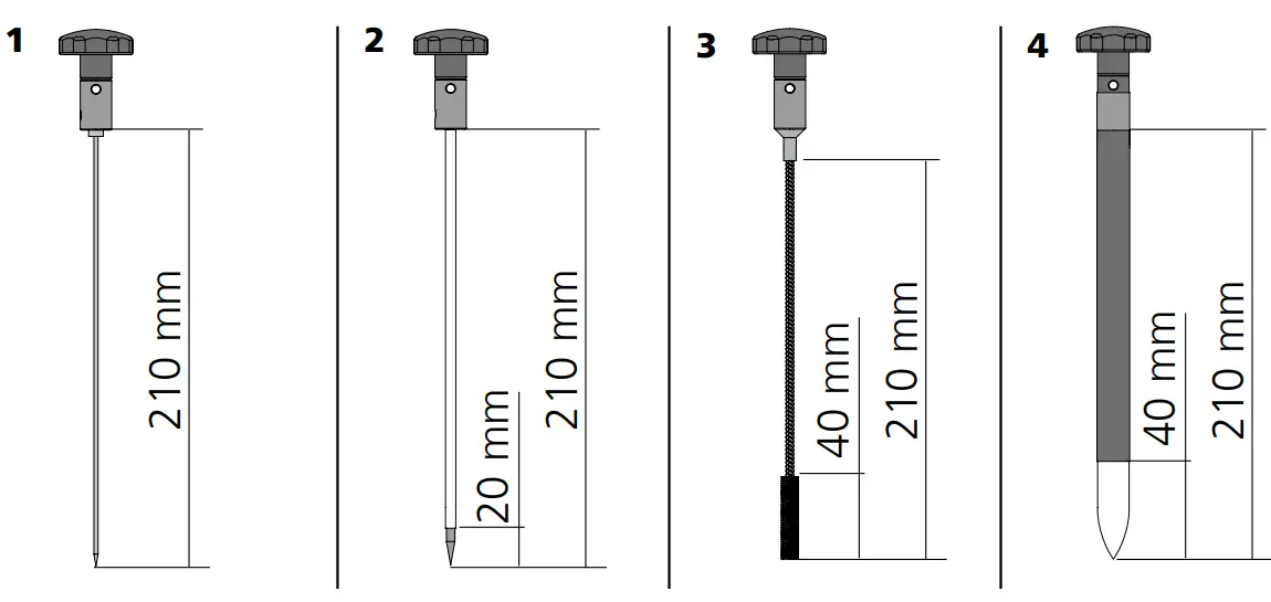 Laserliner 02 1 210 Damp Extension Compact Set - fig
