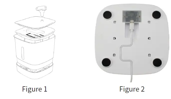 owon SPD 2100 Smart Pet Water Fountain FIG 4
