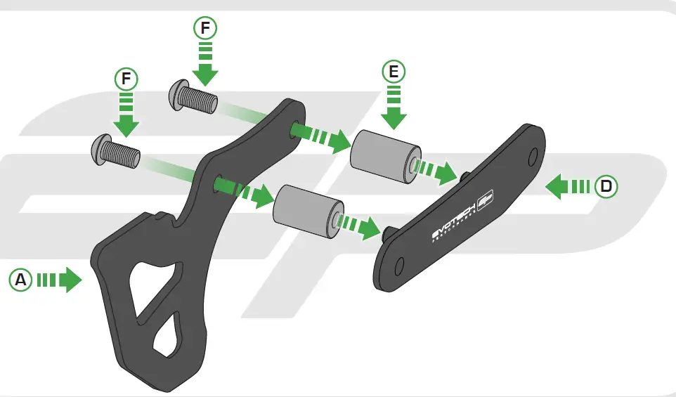 EVOTECH-12608-Yamaha-YZF-R6 2017+ Toe Guard-and-GP-Paddock-Stand-Plates-1