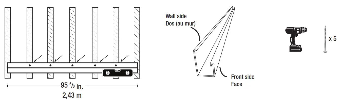 PROSALT 87772 PROCORE PVC Slatwall 8 ftx4 ft White - fig8