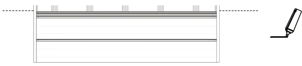 PROSALT 87772 PROCORE PVC Slatwall 8 ftx4 ft White - last panel