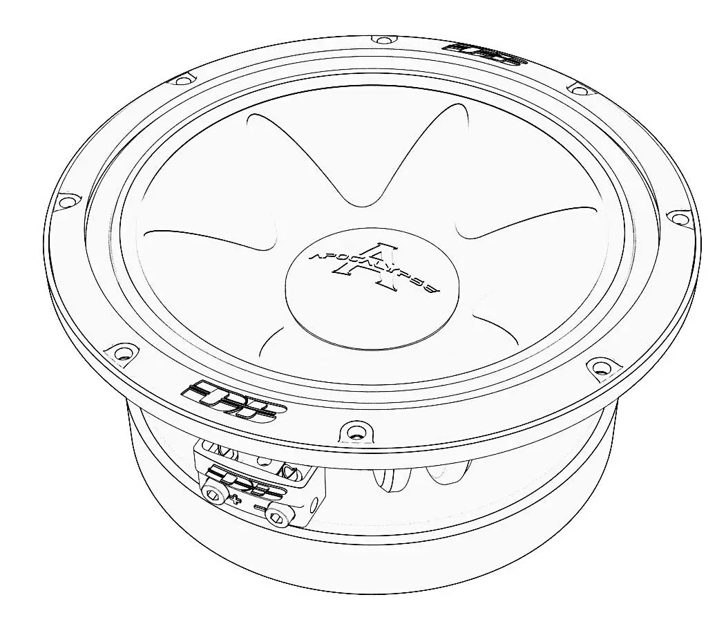 Alphard Ap-m67ac Mid Range Speakers Owner's Manual Alphard Ap-m67ac Mid Range Speakers Owner's Manual