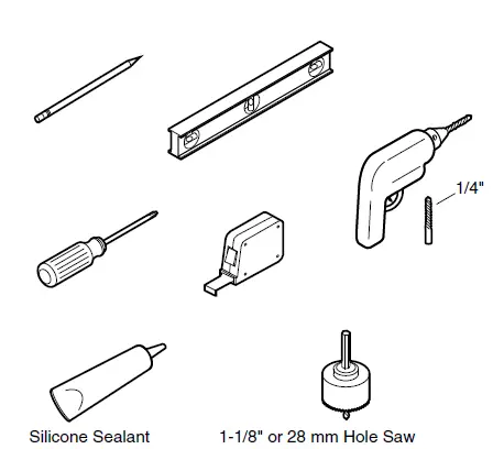 KOHLER 99694-2MB Interface Mounting Bracket FIG 1