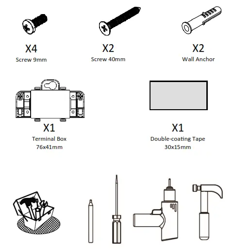 sycamore Lighting SY9105 Bailey LED Bathroom Mirror with Shelf and Demister