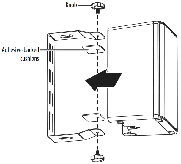 INSIGNIA NS-IOPS22 2-Way Indoor Outdoor Speakers - BRACKETS.
