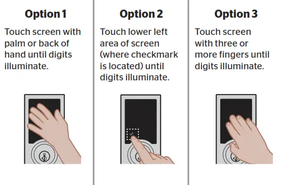 Activating the Screen