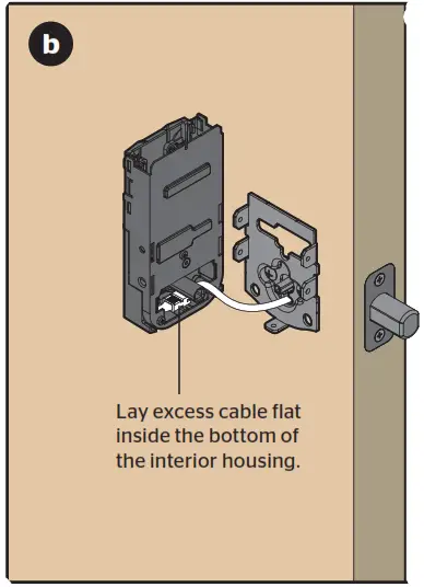 Install the interior assembly B b
