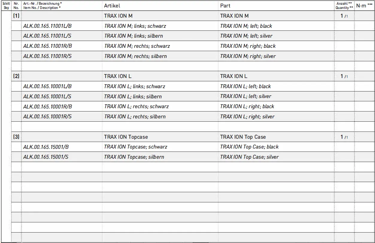 SW-MOTECH KFT.13.849.50000 B Trax Ion Tuareg 660 45