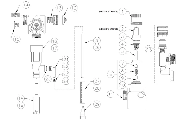 DEMA 681AG-4 Blend Center 3