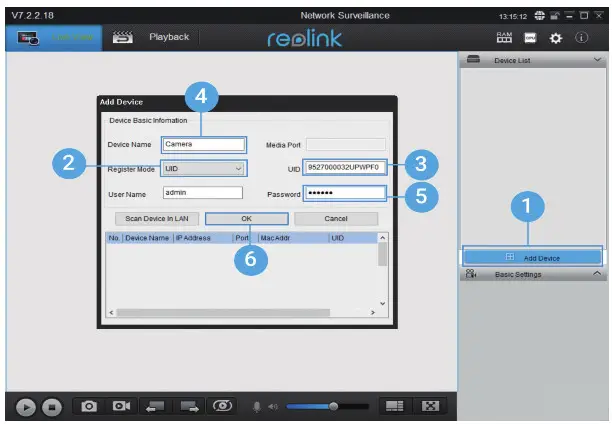 Reolink Argus Eco- In WAN