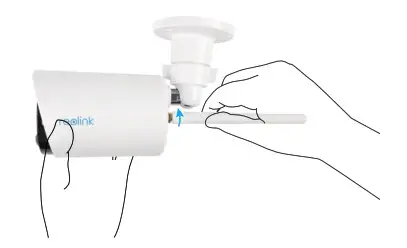Reolink Argus Eco- Install the Antenna