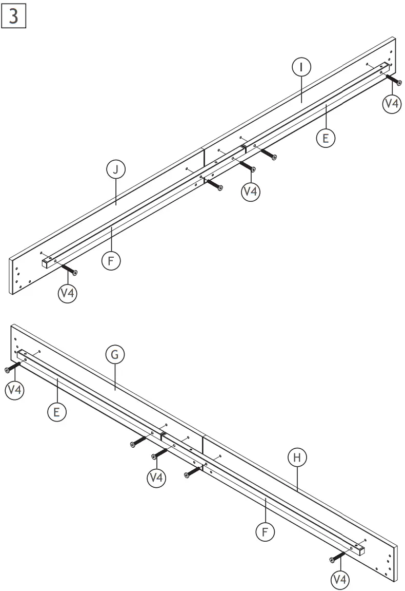 HOMEDEPOT F FB857219683 Upholstered Gray Queen Size Platform Bed - Fig3