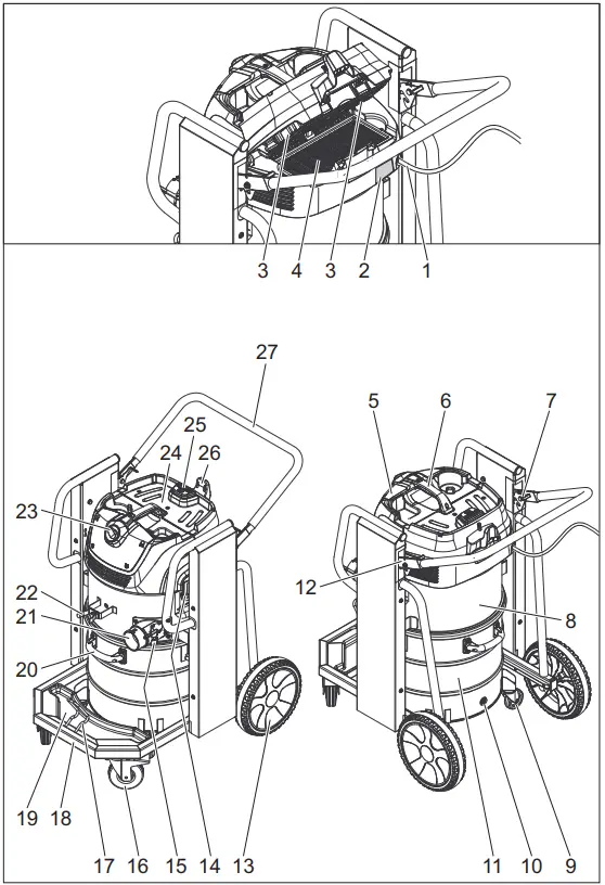 KARCHER IVC 60-24-2 Ap Industrial Vacuum Cleaner-1