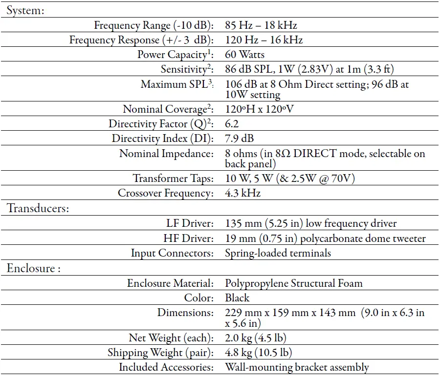 JBL-Professional-CSS-1S-T-Compact-Two-Way-Loudspeaker-fig-1