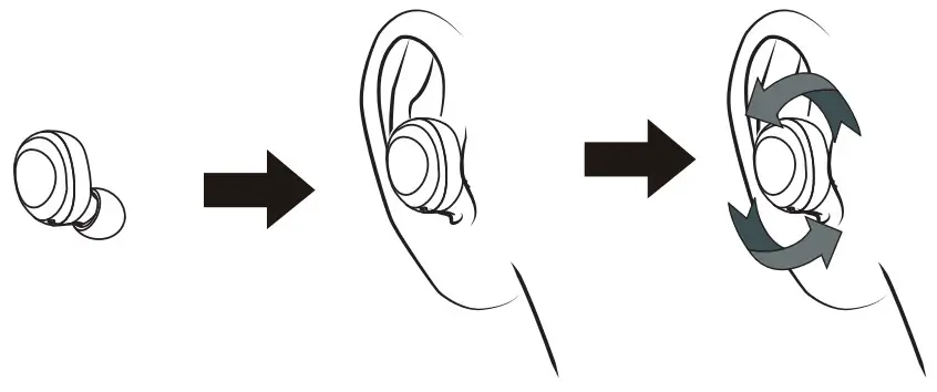 acme BH412 True Wireless Earbuds - earphone