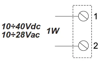 SENECA S311AK Analogue Panel Indicator with 4-Digit Display - POWER SUPPLY1