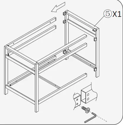 ROSWELL 701136 Bilbao 36 Inch W x 21.7 Inch D x 33.9 Inch H Stainless Steel Bath Vanity in Brushed-Gold FIG (7)