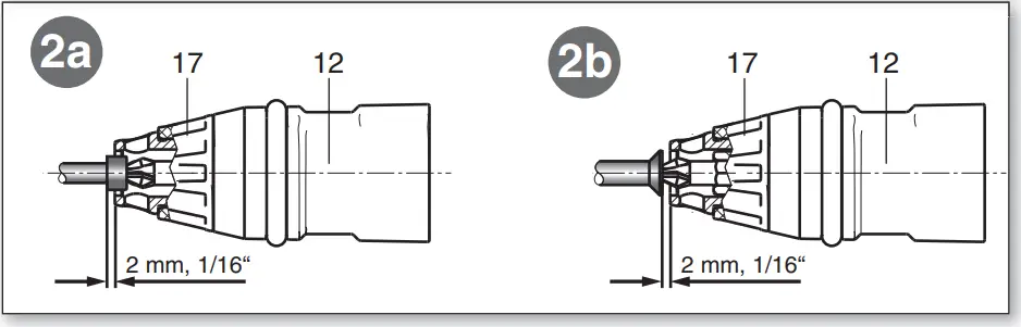 metabo SE Series Drywall Screwdriver 2a-2b