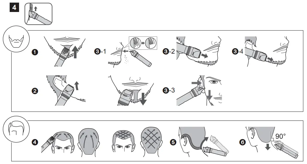 Panasonic ER-CTN1 Trimmer Head - Figure 2