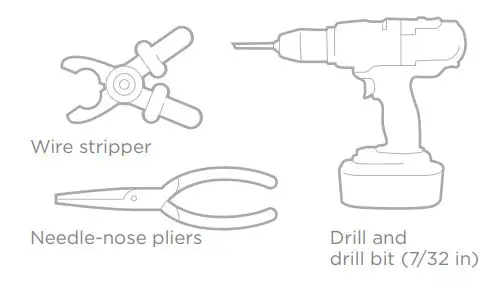 Honeywell RTH7500 7-Day Programmable Thermostat Installation Guide - Tools you may need