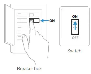 Honeywell RTH7500 7-Day Programmable Thermostat Installation Guide - Turn your power ON