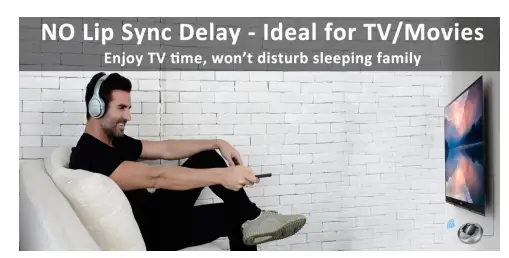 ZANCHIE-ZEH003-Wireless-TV -Over-Ear-Headsets-Fig-3